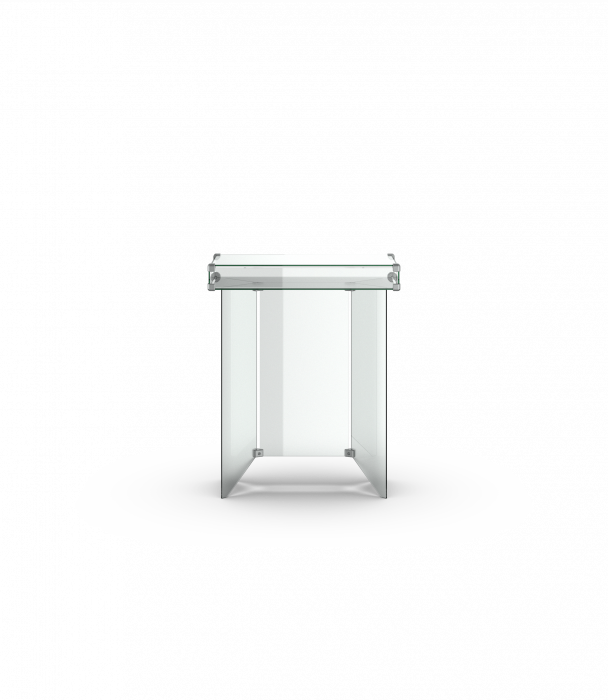 Verkaufstisch I 800, Glas satiniert